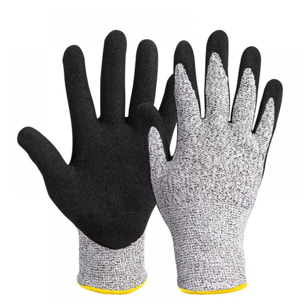 SR103-13G HPPE Cut Resistant Nitrile Sandy Palm Coated Glove